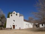 [Cliquez pour agrandir : 86 Kio] Tularosa - Saint Francis de Paula's church: general view.