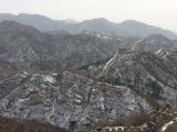 [Cliquez pour agrandir : 108 Kio] Badaling - La grande muraille : les montagnes.