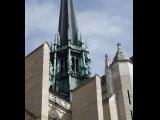 [Cliquez pour agrandir : 75 Kio] Dijon - La cathédrale Saint-Bénigne : la base de la flêche.