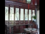 [Cliquez pour agrandir : 97 Kio] Suzhou - Le jardin du bosquet du lion : intérieur d'un bâtiment.