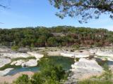 [Cliquez pour agrandir : 133 Kio] Pedernales Falls - General view.