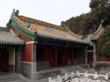 [Cliquez pour agrandir : 93 Kio] Pékin - Le parc Beihai : le temple de la paix éternelle : bâtiment.