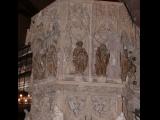 [Cliquez pour agrandir : 94 Kio] Strasbourg - La cathédrale : la chaire sculptée.