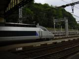 [Cliquez pour agrandir : 81 Kio] Bayonne - TGV-Atlantique en gare.