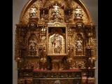 [Cliquez pour agrandir : 206 Kio] Monterrey - Le musée d'histoire mexicaine : retable.