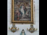 [Cliquez pour agrandir : 122 Kio] Monterrey - L'église Señora de la Luz : tableau La Madre de la Luz.