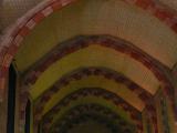 [Cliquez pour agrandir : 86 Kio] Toulouse - Le couvent des Jacobins : la voûte du réfectoire.