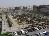 [Cliquez pour agrandir : 118 Kio] Xi'an - La ville vue depuis la tour du tambour.