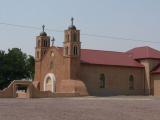 [Cliquez pour agrandir : 65 Kio] Socorro - San Miguel's church: general view.