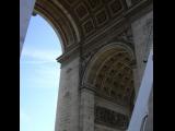 [Cliquez pour agrandir : 69 Kio] Paris - L'Arc de Triomphe : détail.