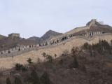 [Cliquez pour agrandir : 73 Kio] Badaling - La grande muraille : vue générale.