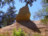 [Cliquez pour agrandir : 126 Kio] Provence : Rustrel - Le Colorado de Rustrel.