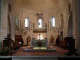 [Cliquez pour agrandir : 73 Kio] Saint-André-de-Cubzac - L'église Saint-André-du-Nom-de-Dieu : le chœur.