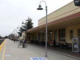 [Cliquez pour agrandir : 65 Kio] Palo Alto - The Transit Center station: general view.