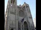 [Cliquez pour agrandir : 80 Kio] San Francisco - Grace cathedral: general view.