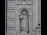 [Cliquez pour agrandir : 54 Kio] Rennes - Le palais du commerce : la façade : détail.